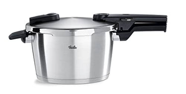 Fissler Vitaquick Premium/Pressure Cooker (4.5 L, Ø 22 cm) Stainless Steel Pressure Cooker, 2 Cooking Levels, Made in Germany - Induction on Sale